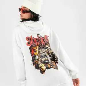Slipknot Sırt Baskılı Beyaz Oversize Unisex