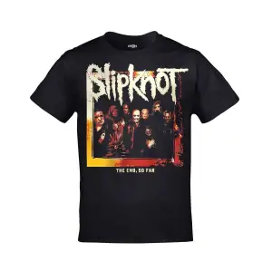 Slipknot The End So Far Ön Arka Baskılı Unisex Siyah