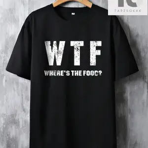 Slogan Baskılı Kısa Kollu Erkek Tişört