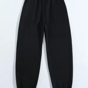 Slogan Grafikli Beli Büzgülü Eşofman Altı