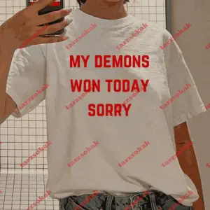 Slogan Unisex Yazılı Oversize Tshirt TWGWBR35