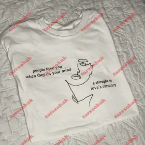 Slogan Unisex Yazılı Oversize Tshirt TWGWBR5