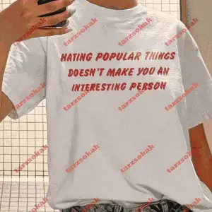 Slogan Unisex Yazılı Oversize Tshirt TWGWBR54