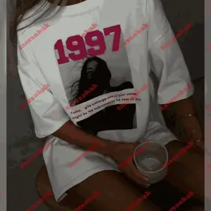 Slogan Unisex Yazılı Oversize Tshirt TWGWBR65