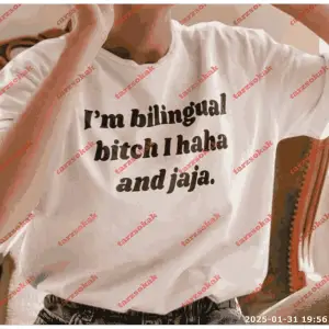 Slogan Unisex Yazılı Oversize Tshirt TWGWBR70