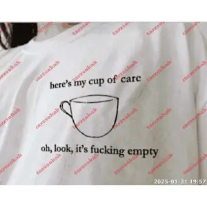 Slogan Unisex Yazılı Oversize Tshirt TWGWBR74