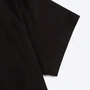 Sloganlı Grafik Düşük Omuz Tişört