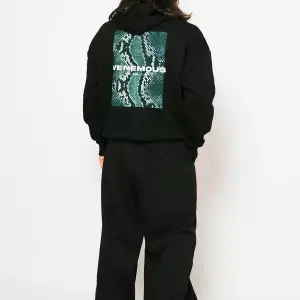 Snake Venomous Baskılı Oversize Unisex Premium Siyah