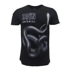 Soen Imperial Band Baskılı Penye Tişört