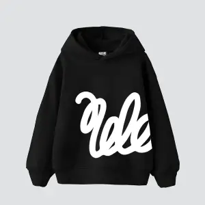 Soft Flow Baskılı Oversize Unisex Siyah