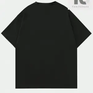 Sokak Hayatı Erkek Mektup Grafik Damla Omuz Tişört