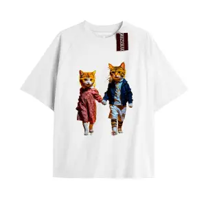 Sokak Trend Tasarım El Gato Tatlı Ve Piskopat Kediler Siyahelgato63