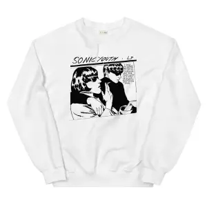 Sonic Youth Sweatshirt Beyaz
