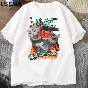 Sorunun Bir kısmı Olmayın Erkekler Kadınlar için T-shirt Komik Alaycı Rakun Vintage Hayvan T 2867