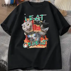 Sorunun Bir kısmı Olmayın Erkekler Kadınlar için T-shirt Komik Alaycı Rakun Vintage Hayvan T 2867