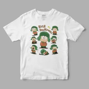 South Park Kyle Broflovski Baskılı Tişört