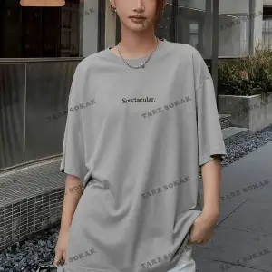 Spectacular Beyaz Oversize Salas Boyfriend Kadın