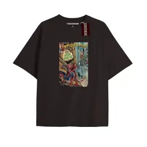 Spider-Man Gazete baskı Model No Way Home Tshirt