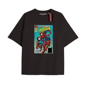 Spider-Man Gazete baskı Model No Way Home Tshirt