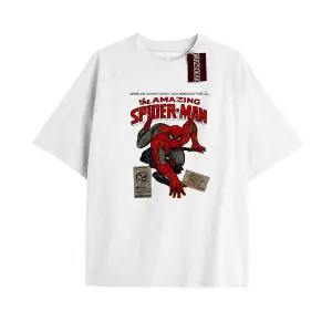 Spider-Man Gazete baskı Model No Way Home Tshirt