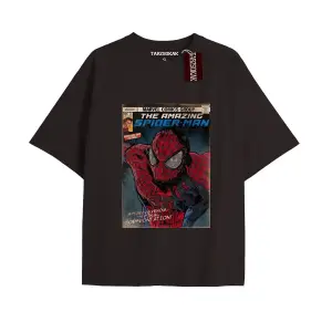 Spider-Man Gazete baskı Model No Way Home Tshirt