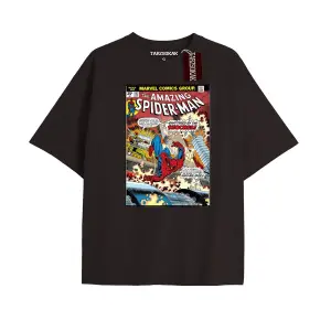 Spider-Man Gazete baskı Model No Way Home Tshirt