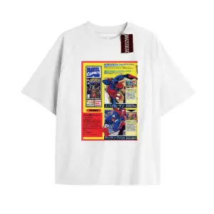 Spider-Man Gazete baskı Model No Way Home Tshirt