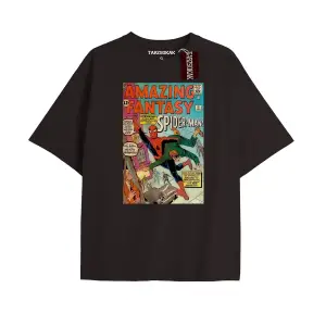 Spider-Man Gazete baskı Model No Way Home Tshirt