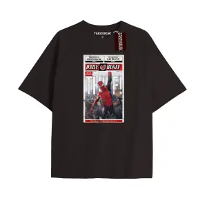 Spider-Man Gazete baskı Model No Way Home Tshirt