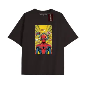 Spider-Man Gazete baskı Model No Way Home Tshirt
