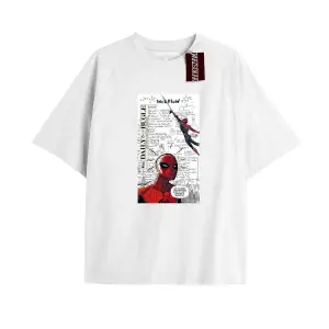 Spider-Man Gazete baskı Model No Way Home Tshirt