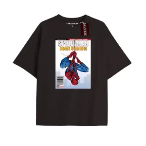 Spider-Man Gazete baskı Model No Way Home Tshirt