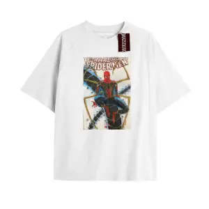 Spider-Man Gazete baskı Model No Way Home Tshirt