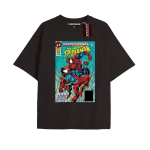 Spider-Man Gazete baskı Model No Way Home Tshirt