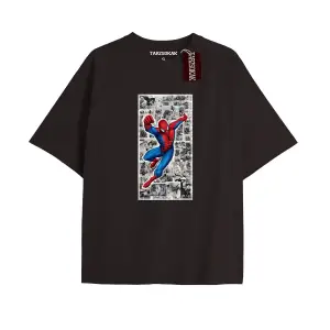 Spider-Man Gazete baskı Model No Way Home Tshirt