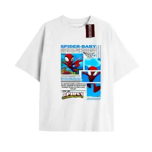 Spider-Man Gazete baskı Model No Way Home Tshirt