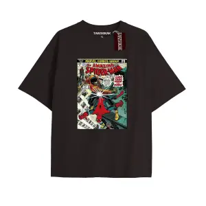 Spider-Man Gazete baskı Model No Way Home Tshirt