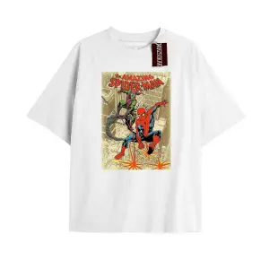 Spider-Man Gazete baskı Model No Way Home Tshirt