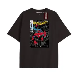 Spider-Man Gazete baskı Model No Way Home Tshirt