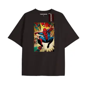 Spider-Man Gazete baskı Model No Way Home Tshirt