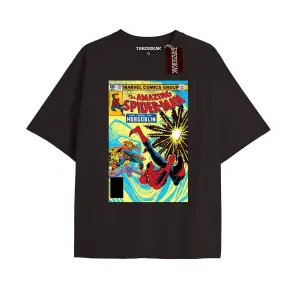 Spider-Man Gazete baskı Model No Way Home Tshirt