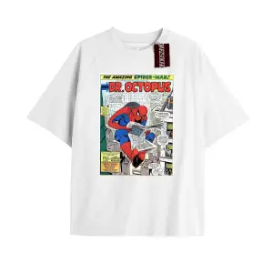 Spider-Man Gazete baskı Model No Way Home Tshirt