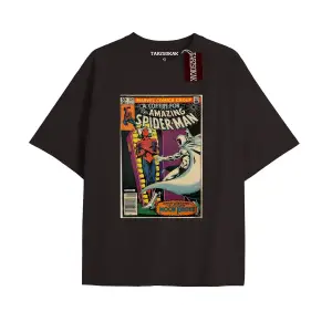 Spider-Man Gazete baskı Model No Way Home Tshirt