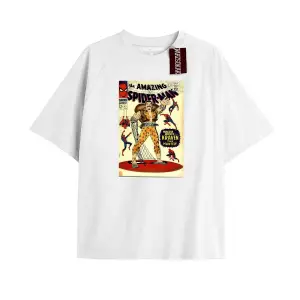 Spider-Man Gazete baskı Model No Way Home Tshirt