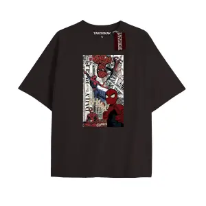Spider-Man Gazete baskı Model No Way Home Tshirt