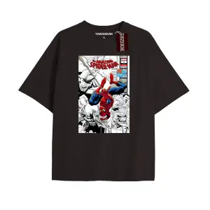 Spider-Man Gazete baskı Model No Way Home Tshirt