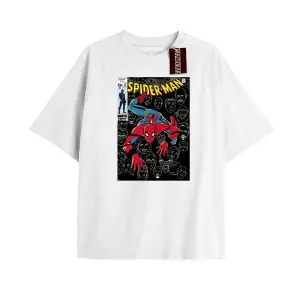 Spider-Man Gazete baskı Model No Way Home Tshirt