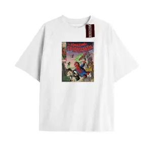 Spider-Man Gazete baskı Model No Way Home Tshirt