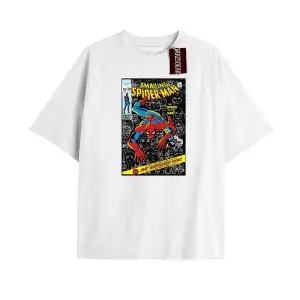 Spider-Man Gazete baskı Model No Way Home Tshirt