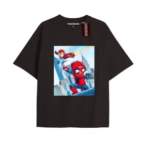 Spider-Man Gazete baskı Model No Way Home Tshirt